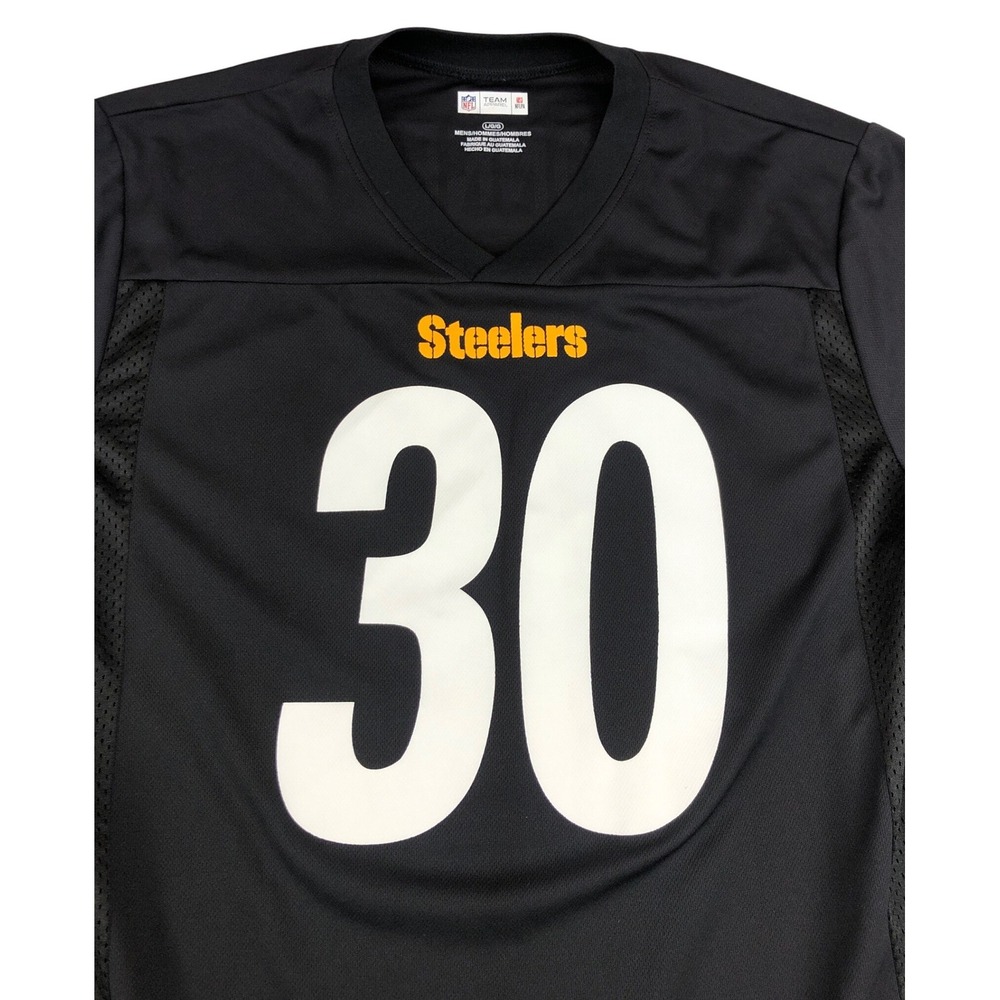 Pittsburgh Steelers NFL Jersey Black 30 Conner Mens Large Fanatics Team Apparel - Picture 3 of 10